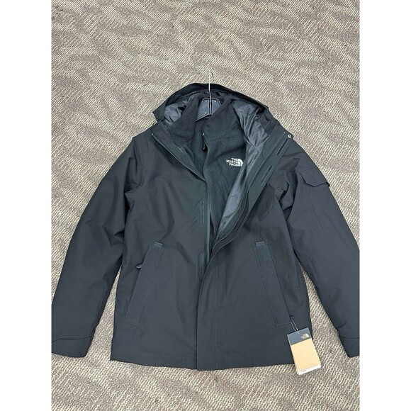 The North Face Toro Peak 3 in 1 Triclimate Waterproof Hooded fleece Jacket Black - Picture 13 of 15